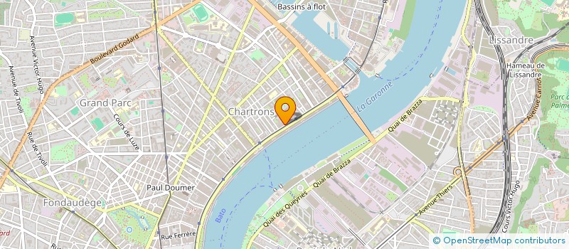 localisation de l'entreprise CAPT'HANG  BORDEAUX