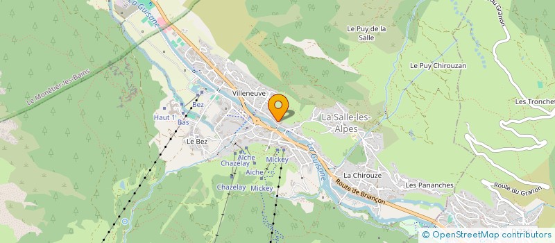 localisation de l'entreprise CAPTAIN  LA SALLE-LES-ALPES