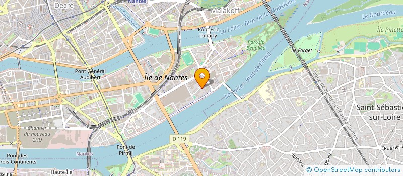 localisation de l'entreprise CAPTAIN BLINK à NANTES