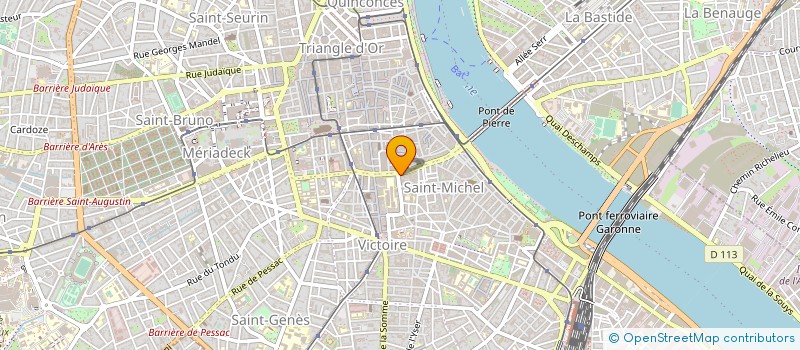 localisation de l'entreprise CAPTAIN MUSIC à BORDEAUX
