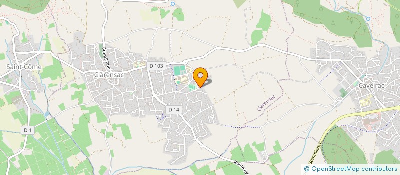 localisation de l'entreprise CAPTAIN SELLER  CLARENSAC