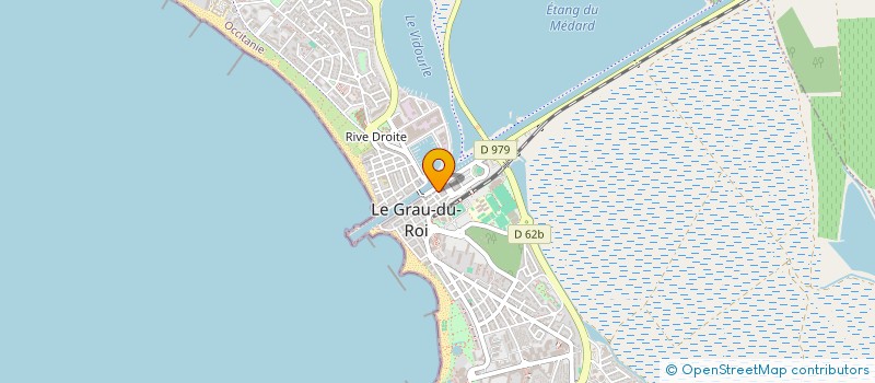 localisation de l'entreprise CAPTAIN SERVICES MEDITERRANEE  LE GRAU-DU-ROI