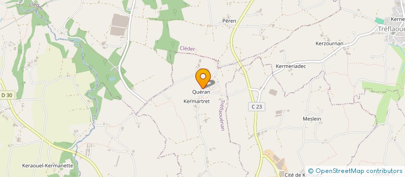 localisation de l'entreprise CAPTAIN ZION  TREFLAOUENAN