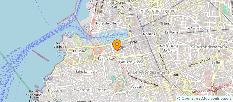 localisation de l'entreprise CAPTE à MARSEILLE