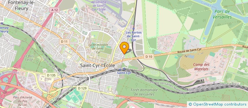 localisation de l'entreprise CAPTELY  SAINT-CYR-L'ECOLE