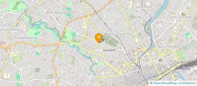 localisation de l'entreprise CAPTEN à NANTES