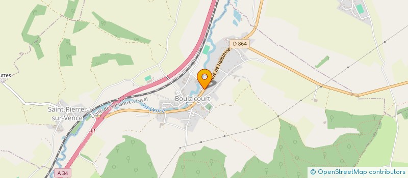 localisation de l'entreprise CAPTEUR ASSOCIATION à BOULZICOURT