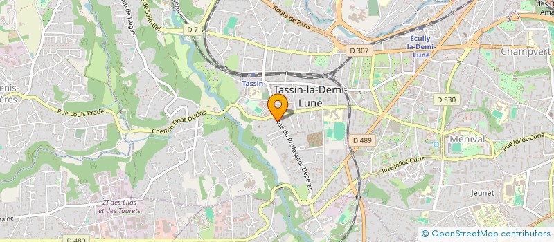 localisation de l'entreprise CAPTIMUM à TASSIN-LA-DEMI-LUNE