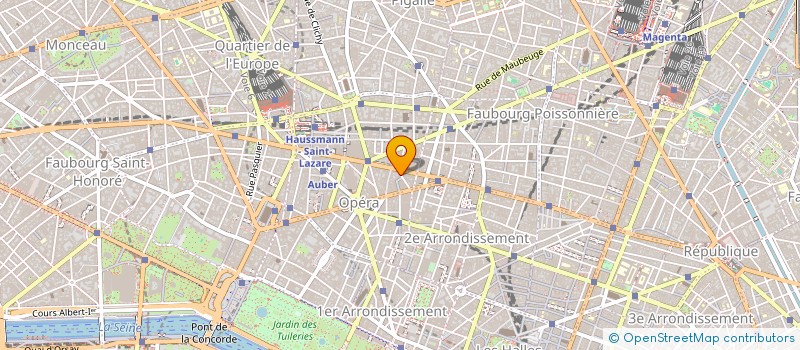 localisation de l'entreprise CAPTIV CONSULTING FRANCE  PARIS