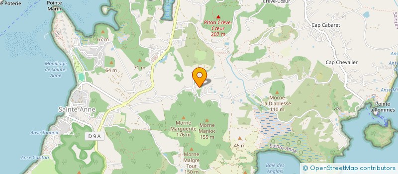 localisation de l'entreprise CAPTIV'EVASION  SAINTE-ANNE