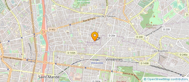 localisation de l'entreprise CAPTIV NUISIBLES à MONTREUIL