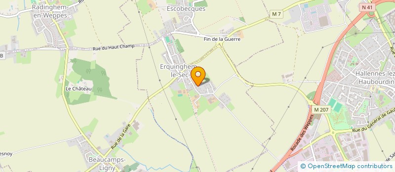 localisation de l'entreprise CAPTIV360 à ESCOBECQUES