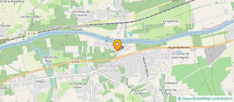 localisation de l'entreprise CAPTIVA  SAINT-GEORGES-SUR-CHER