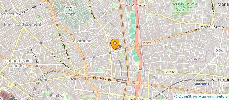 localisation de l'entreprise CAPTIVE  PARIS