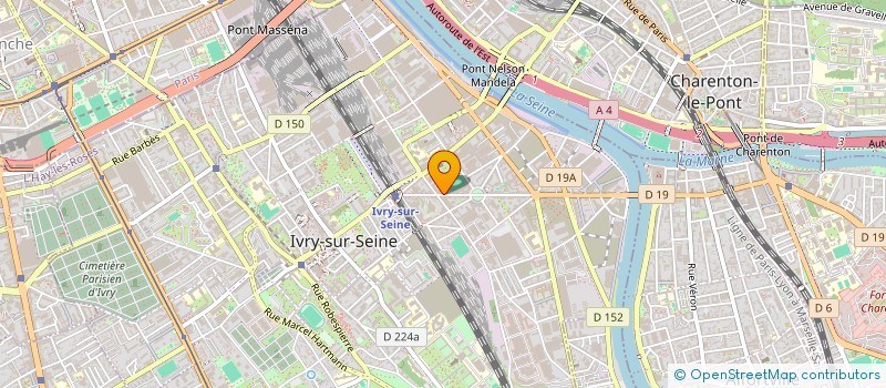 localisation de l'entreprise CAPTLIVE  IVRY-SUR-SEINE