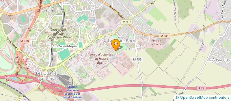 localisation de l'entreprise CAPTOM  VILLENEUVE D'ASCQ