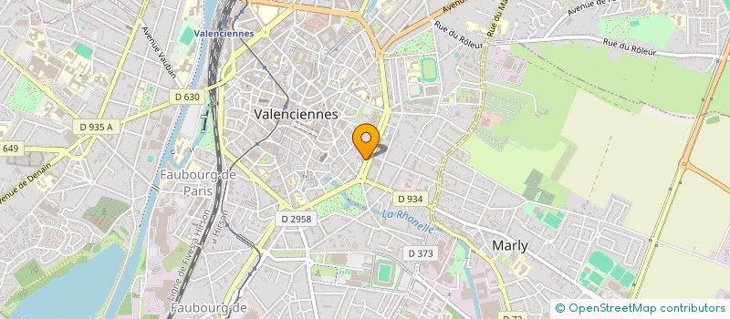 localisation de l'entreprise CAPTSOLEIL FRANCE à VALENCIENNES
