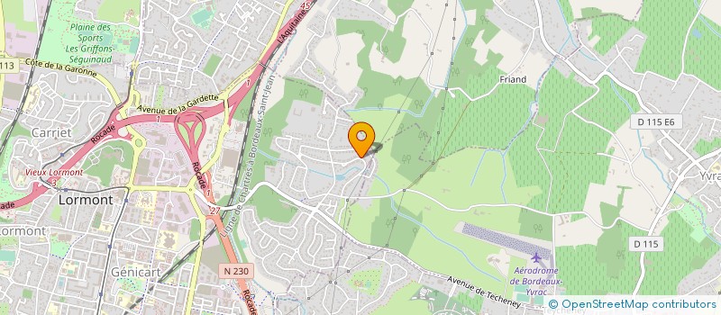 localisation de l'entreprise CAPTSYSTEMES  LORMONT