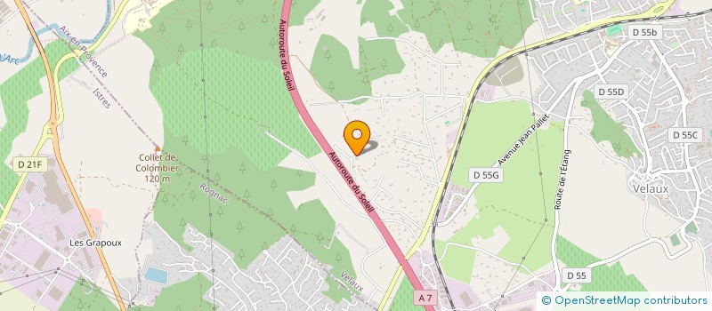 localisation de l'entreprise CAPTURE DU TEMPS à VELAUX