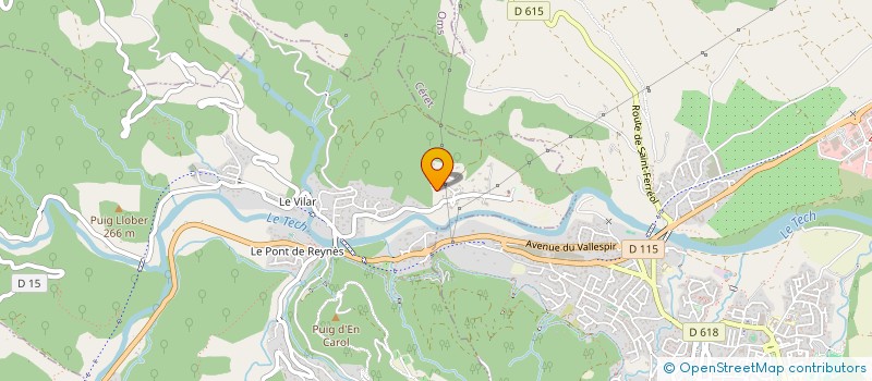 localisation de l'entreprise CAPTURIT  REYNES