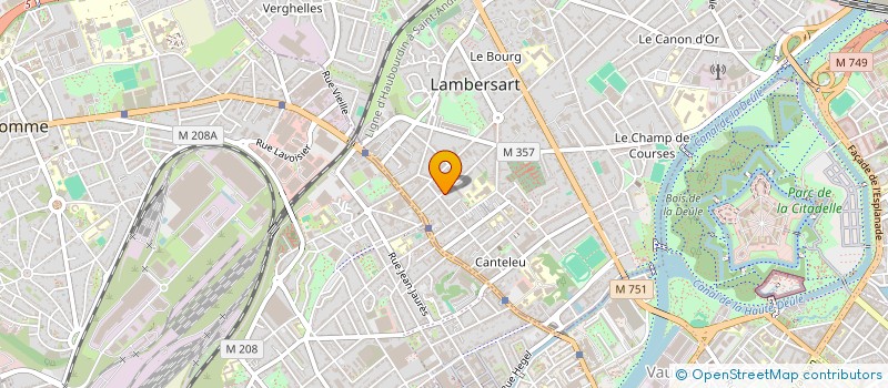 localisation de l'entreprise CAPTUSCORP à LAMBERSART