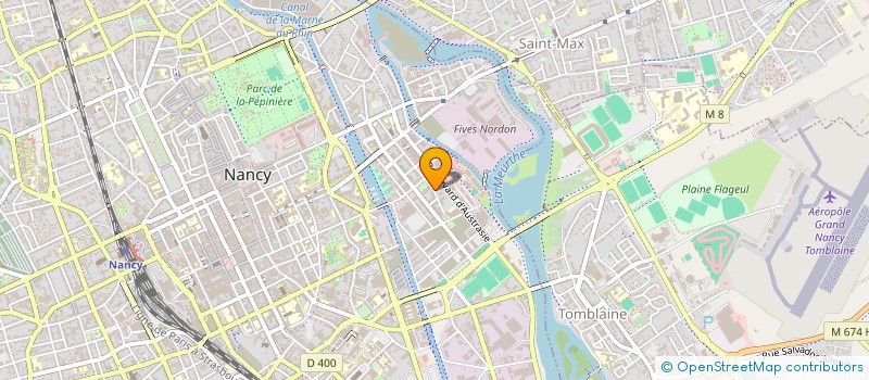 localisation de l'entreprise CAPU ELECTRICITE  NANCY