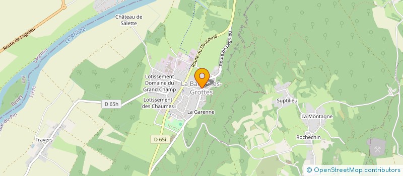 localisation de l'entreprise CAPUANO  LA BALME-LES-GROTTES