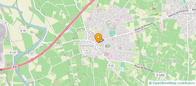 localisation de l'entreprise CAPUANO INNOVATION  FLORENSAC