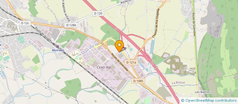 localisation de l'entreprise CAPUCE à SAINT-JEAN-DE-MOIRANS