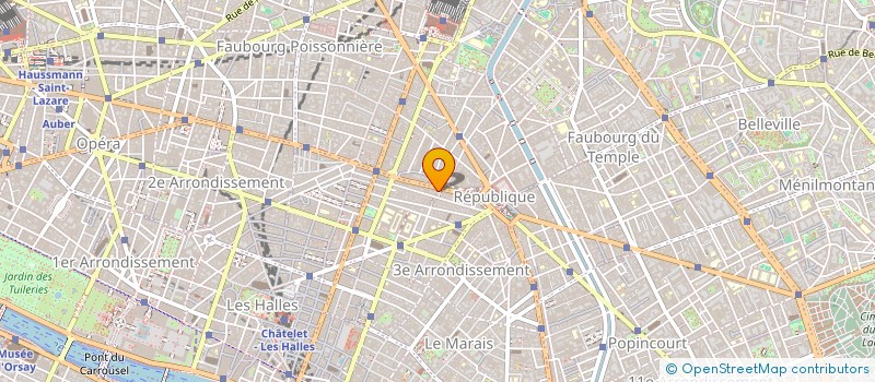 localisation de l'entreprise CAPUCHINO STREA DIFFUSION  PARIS