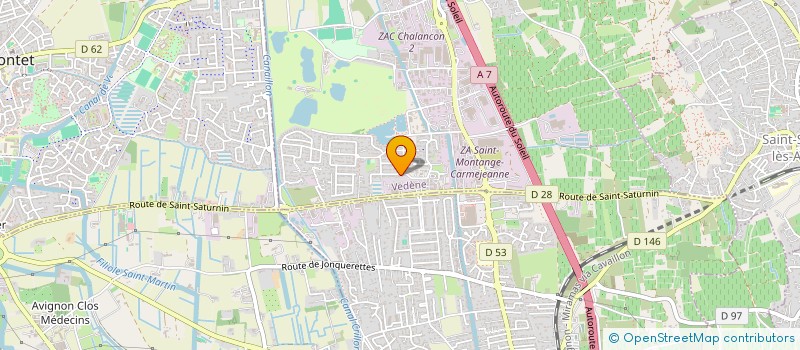 localisation de l'entreprise CAPUCIN  VEDENE