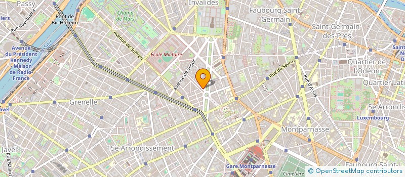 localisation de l'entreprise CAPUCINE à PARIS