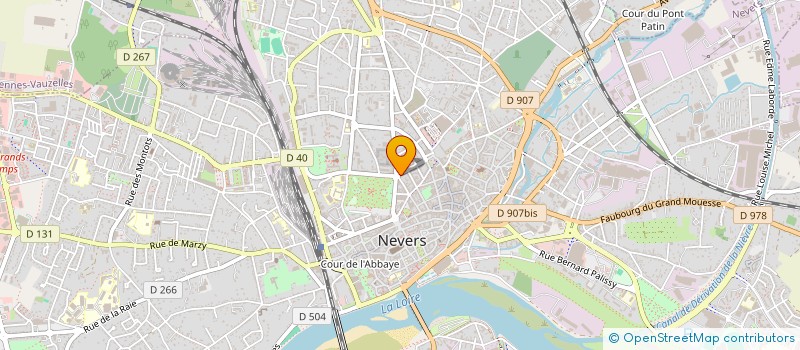 localisation de l'entreprise CAPUCINE à NEVERS