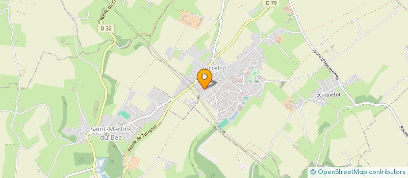 localisation de l'entreprise CAPUCINE à GONNEVILLE-LA-MALLET