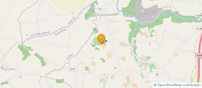 localisation de l'entreprise CAPUCINE  BOURGUENOLLES