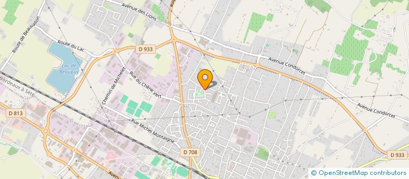 localisation de l'entreprise CAPUCINE  MARMANDE