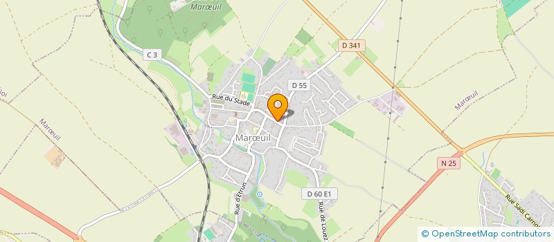 localisation de l'entreprise CAPUCINE  MARUIL