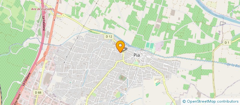 localisation de l'entreprise CAPUCINE  PIA