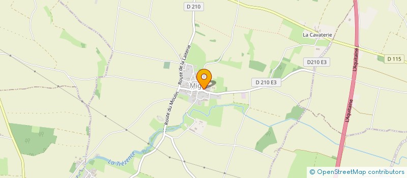 localisation de l'entreprise CAPUCINE  MIGRE