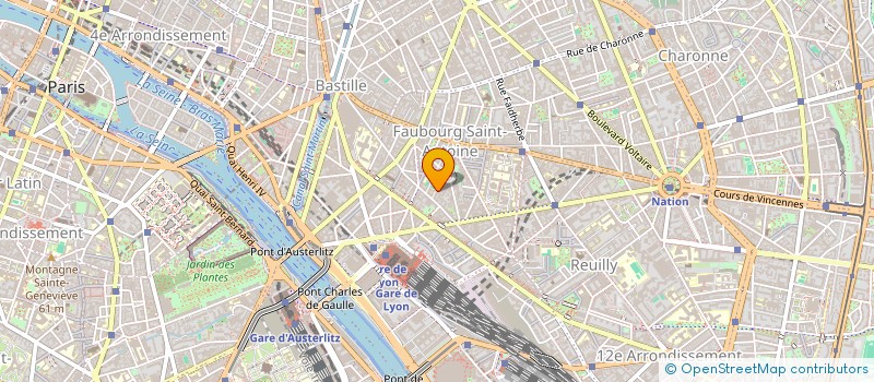 localisation de l'entreprise CAPUCINE AMJP  PARIS