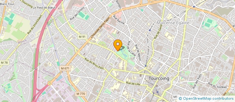 localisation de l'entreprise CAPUCINE & CO  TOURCOING