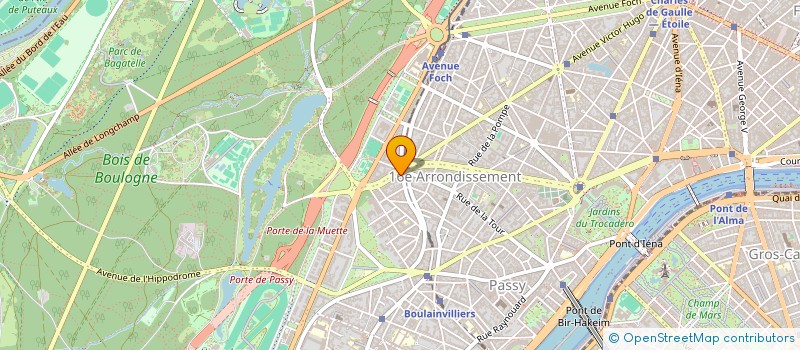 localisation de l'entreprise CAPUCINE DAMOUR SAS  PARIS