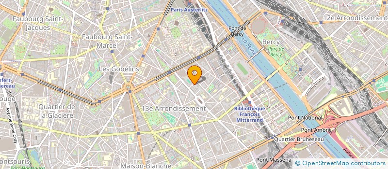 localisation de l'entreprise CAPUCINE ET PAPILLONS JARDIN D'ENFANCE  PARIS