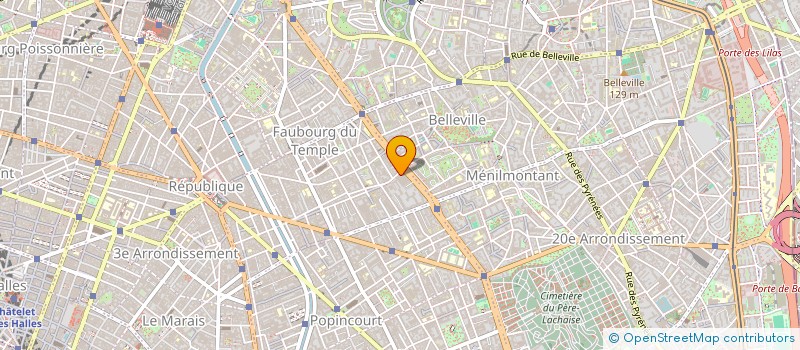 localisation de l'entreprise CAPUCINE VALENTIN ET JEAN-PAUL DUPLESSIS  PARIS