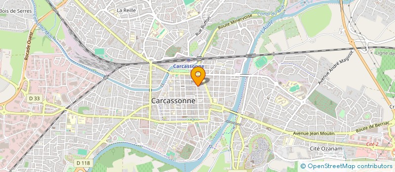 localisation de l'entreprise CAPUCINES à CARCASSONNE