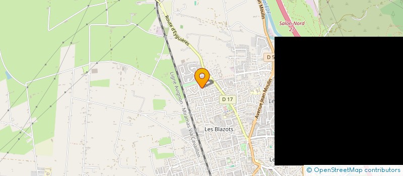 localisation de l'entreprise CAPUCINES  SALON-DE-PROVENCE