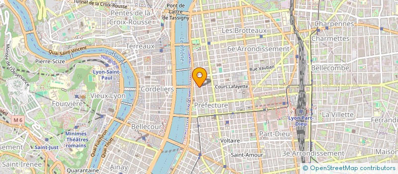 localisation de l'entreprise CAPUCINS 21  LYON