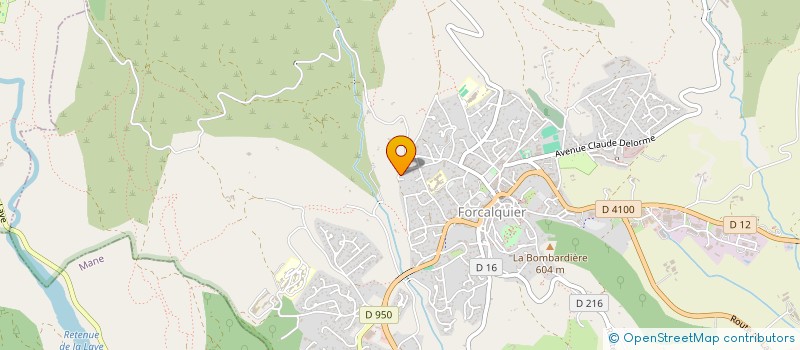 localisation de l'entreprise CAPUCINS FAURE à FORCALQUIER