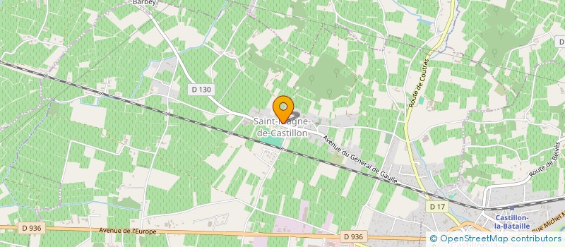 localisation de l'entreprise CAPUCINS VICTOIRE  BORDEAUX