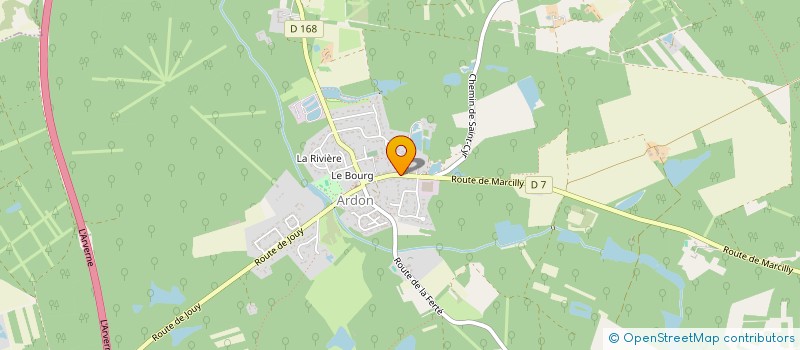 localisation de l'entreprise CAPUDICASA à ARDON